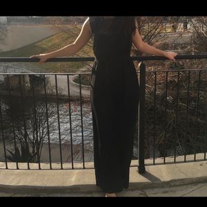 Black jumpsuit!!